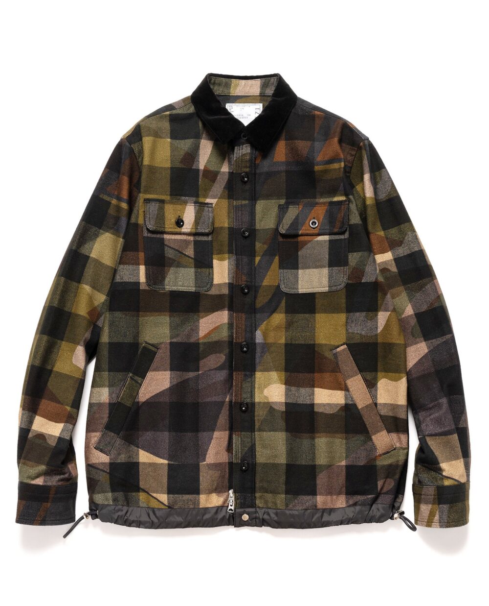 Camouflage Check Shirt